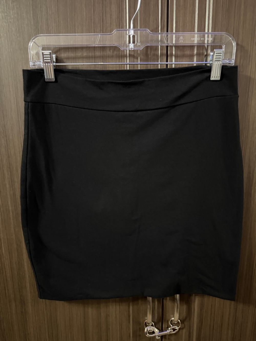 Fashion Nova Black Stretch Mini Skirt